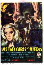 carátula carteles de Las Tres Caras Del Miedo - V3