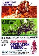 carátula carteles de Operacion Trueno - 1965 - V2