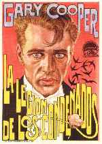 carátula carteles de La Legion De Los Condenados