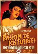 carátula carteles de Pasion De Los Fuertes - V4
