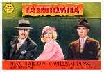 carátula carteles de La Indomita