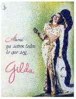 carátula carteles de Gilda - V08