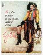 cartula carteles de Gilda - V12