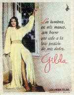carátula carteles de Gilda - V13