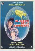 carátula carteles de El Huevo De La Serpiente