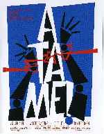 carátula carteles de Atame - V2