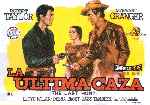 carátula carteles de La Ultima Caza