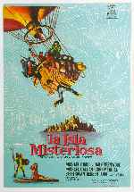 carátula carteles de La Isla Misteriosa - 1961 - V2