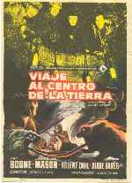 carátula carteles de Viaje Al Centro De La Tierra - 1959 - V2
