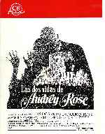carátula carteles de Las Dos Vidas De Audrey Rose - V2
