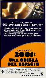 carátula carteles de 2001 - Una Odisea Del Espacio - V5