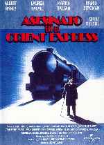 carátula carteles de Asesinato En El Orient Express - 1974 - V2