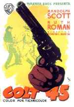 carátula carteles de Colt 45 - 1950 - V2