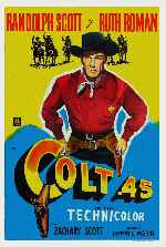 carátula carteles de Colt 45 - 1950 - V3