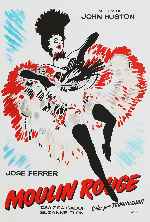 carátula carteles de Moulin Rouge - 1952 - V2