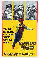 carátula carteles de Espuelas Negras - 1965