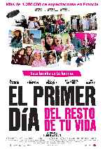 carátula carteles de El Primer Dia Del Resto De Tu Vida