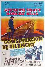 carátula carteles de Conspiracion De Silencio - V4