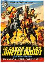 carátula carteles de  La Carga De Los Jinetes Indios