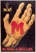 carátula carteles de M - El Vampiro De Dusseldorf - V2
