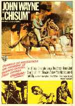 carátula carteles de Chisum - V2