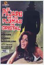 carátula carteles de El Pajaro De Las Plumas De Cristal - V3