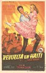 carátula carteles de Revuelta En Haiti