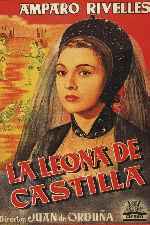 carátula carteles de La Leona De Castilla - V2