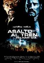 carátula carteles de Asalto Al Tren Pelham 123 - V2