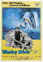 carátula carteles de Moby Dick - 1956