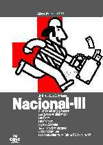 carátula carteles de Nacional Iii