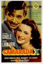 carátula carteles de Camarada X