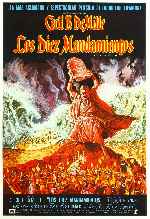carátula carteles de Los Diez Mandamientos - 1956 - V5