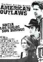 carátula carteles de American Outlaws