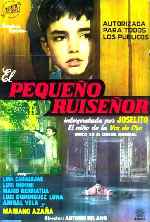 carátula carteles de El Pequeno Ruisenor
