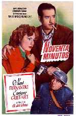 carátula carteles de Noventa Minutos