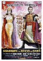 carátula carteles de Salomon Y La Reina De Saba - V2