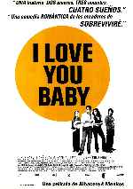 cartula carteles de I Love You Baby