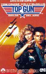 cartula carteles de Top Gun - Idolos Del Aire - V2