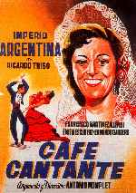 carátula carteles de Cafe Cantante