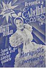 carátula carteles de Mariquilla Terremoto