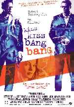 cartula carteles de Kiss Kiss Bang Bang