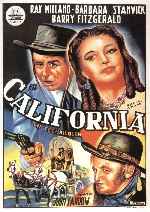 carátula carteles de California - 1947