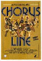 carátula carteles de Chorus Line
