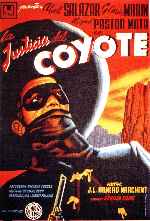 carátula carteles de La Justicia Del Coyote
