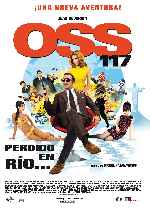 carátula carteles de Oss 117 - Perdido En Rio