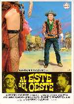 carátula carteles de Al Este Del Oeste