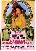 carátula carteles de La Bella Campesina
