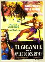 carátula carteles de Maciste - El Gigante Del Valle De Los Reyes - V2