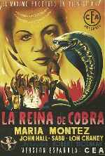 carátula carteles de La Reina De Cobra - V2